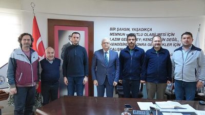 Burhaniye Belediyesi ile İller Bankası arasında kentin yağmur suyu deşarj