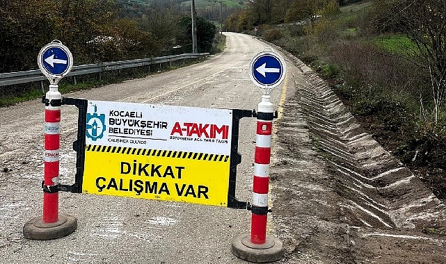 Kocaeli Büyükşehir Belediyesi, Kandıra ilçesi Kubuzcu Mahallesi Azaklı köyü yolu