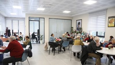 Çankaya Belediyesi’nin ekim ayında hizmete açtığı Çiğdem Emekli Kampüsü ve