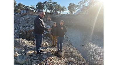 Kemer Belediye Başkanı Necati Topaloğlu, Göynük Mahallesi ile Beldibi Mahallesi’ni