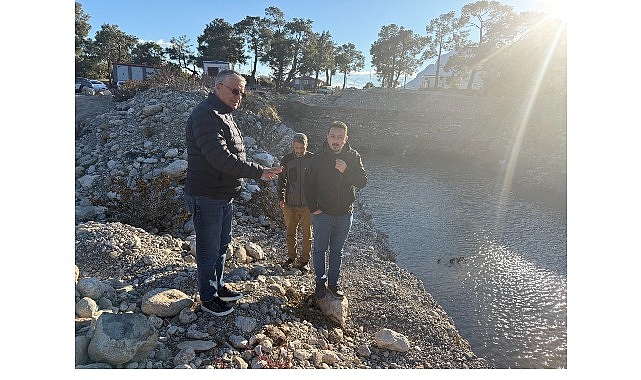 Kemer Belediye Başkanı Necati Topaloğlu, Göynük Mahallesi ile Beldibi Mahallesi’ni