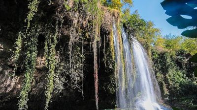 Antalya’nın en önemli simgelerinden Düden Şelalesi, 2025 yılı boyunca yaklaşık