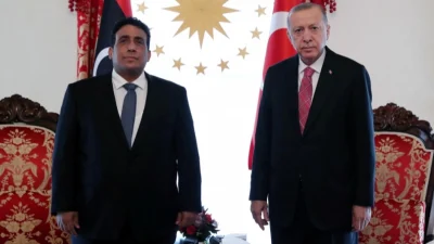 Cumhurbaşkanı Recep Tayyip Erdoğan, Libya Başkanlık Konseyi Başkanı Muhammed Yunus