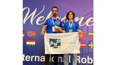 Aliağalı gençler, İtalya’nın başkenti Roma’da düzenlenen Fibonacci Robot Olimpiyatlarında tarihi