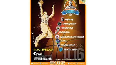 Lüleburgaz Belediyesi’nin 7’nci kez düzenleyeceği Gökhan Teksöz Basketbol Turnuvası (U-16)