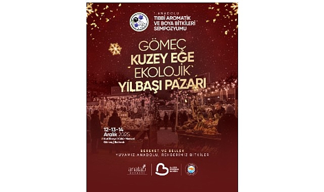 Gömeç Belediyesi tarafından 12–14 Aralık tarihleri arasında düzenlenecek olan “Gömeç