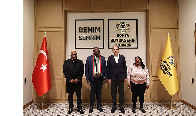 Şeb-i Arus etkinlikleri için Konya’da bulunan Güney Afrika Yerel Yönetimler