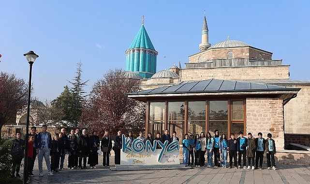 Konya Büyükşehir Belediyesi’nin 31 ilçede eğitim gören 7. sınıflara yönelik