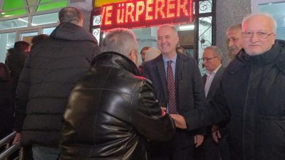 İnegöl Belediyesi’nin kandil gecesi helva ikramı geleneği Regaip Kandilinde Hamidiye