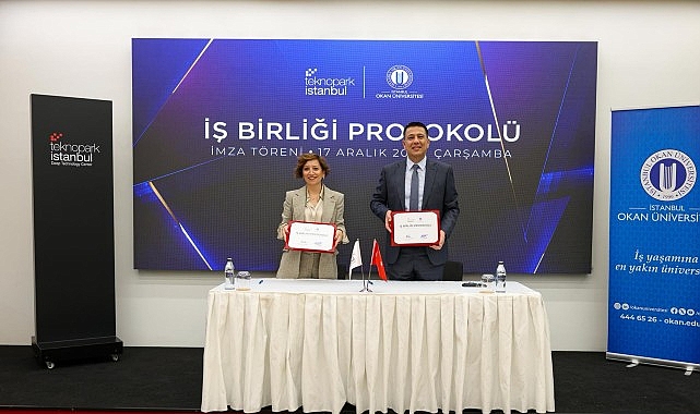 İstanbul Okan Üniversitesi ve Teknopark İstanbul arasında 17 Aralık 2025