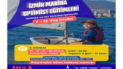 İzmir’in denizle kurduğu güçlü bağın önemli merkezlerinden İzmir Marina, kış