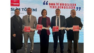 Türkiye Belediyeler Birliği hibe desteğiyle Karabağlar Belediyesi’ne kazandırılan 22 tonluk