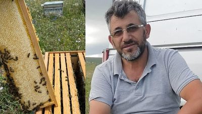 Kars platosunda arıcılık yapan Ali  Yağışan, üretim anlayışını ‘Arıların dünyasına