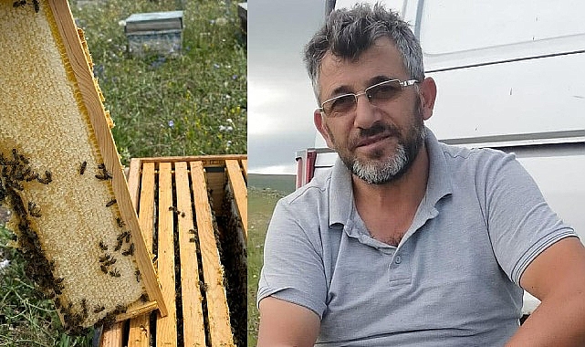 Kars platosunda arıcılık yapan Ali  Yağışan, üretim anlayışını ‘Arıların dünyasına