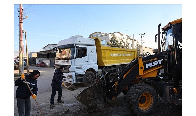Kartepe Belediyesi, Kartepe Sanayi Bölgesi ve çevresinde çevre temizliğine yönelik