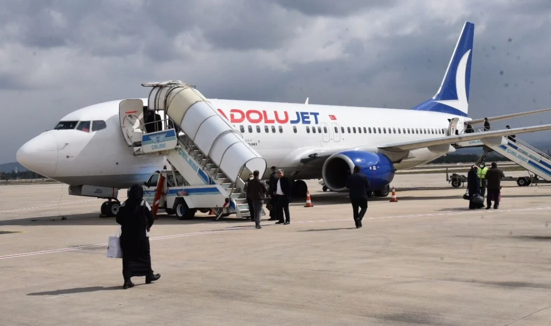 Bursa Yenişehir Havalimanı, Kasım ayında toplam 18 bin 382 yolcuya