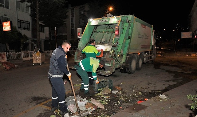 Keçiören Belediyesi Temizlik İşleri Müdürlüğü ekipleri, ilçe genelinde kurulan semt