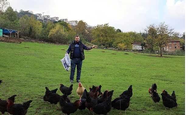 Kocaeli Büyükşehir Belediyesi’nin yüzde 50 hibeli “Doğal Salma Yumurta Tavukçuluğu
