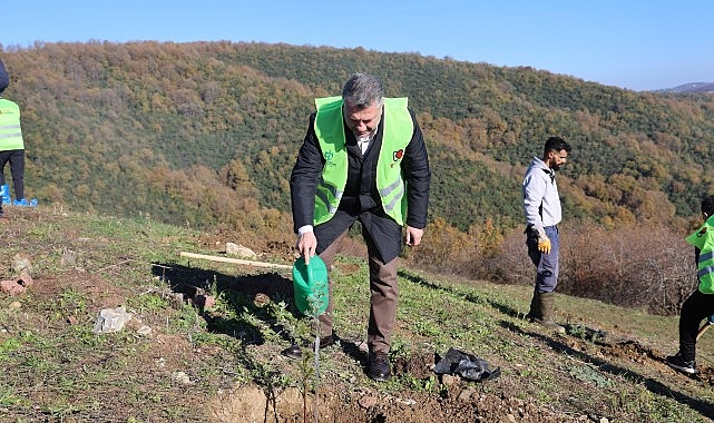 Kocaeli Büyükşehir Belediyesi, daha yeşil bir Kocaeli hedefi doğrultusunda sürdürdüğü
