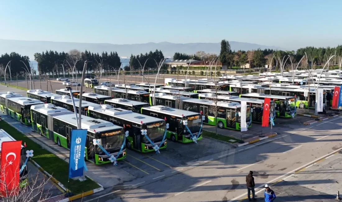 Kocaeli Büyükşehir Belediyesi, öz kaynaklarıyla temin ettiği çevre dostu ve