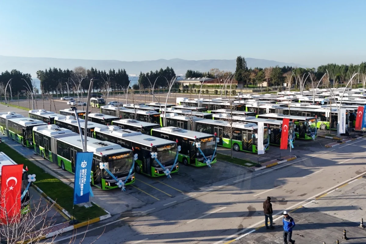 Kocaeli Büyükşehir Belediyesi, öz kaynaklarıyla temin ettiği çevre dostu ve