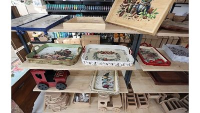 Kocaeli Büyükşehir Belediyesi Meslek ve Sanat Eğitimi Kurslarında (KO-MEK) ahşap