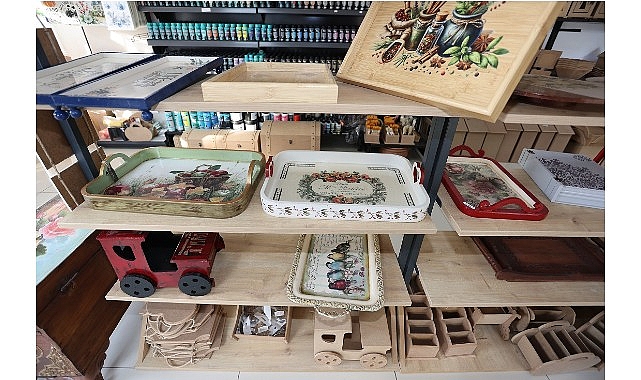 Kocaeli Büyükşehir Belediyesi Meslek ve Sanat Eğitimi Kurslarında (KO-MEK) ahşap