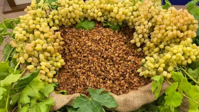 Türkiye, üretim ve ihracatında dünya lideri olduğu çekirdeksiz kuru üzüm,