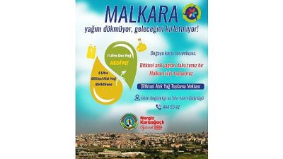 Malkara Belediyesi olarak çevremizi ve geleceğimizi korumak amacıyla başlattığımız “Malkara