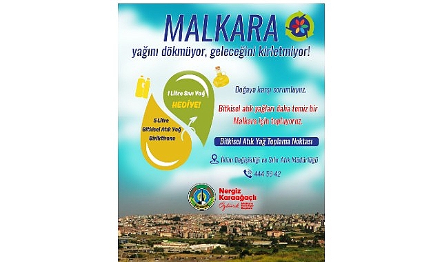 Malkara Belediyesi olarak çevremizi ve geleceğimizi korumak amacıyla başlattığımız “Malkara