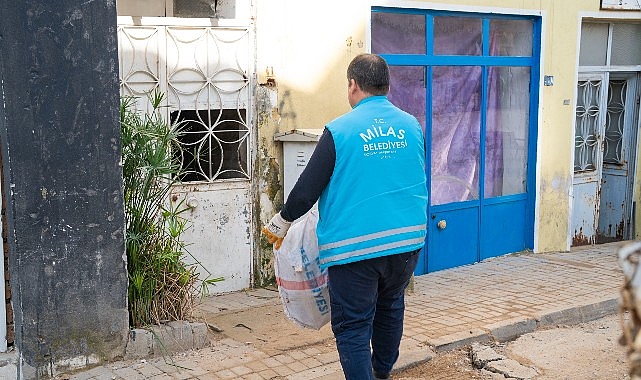 Milas Belediyesi, soğuk kış günlerinde ilçede yaşayan ihtiyaç sahibi vatandaşların
