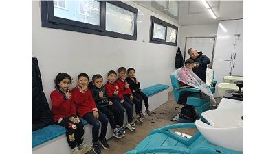 Antalya Büyükşehir Belediyesi Sosyal Hizmetler Dairesi Başkanlığı’na bağlı Mobil Kuaför