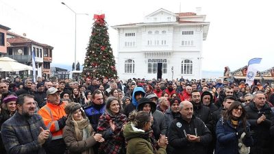 Yoğun bir yılı geride bırakan Mudanya Belediyesi ailesi, Başkan Deniz