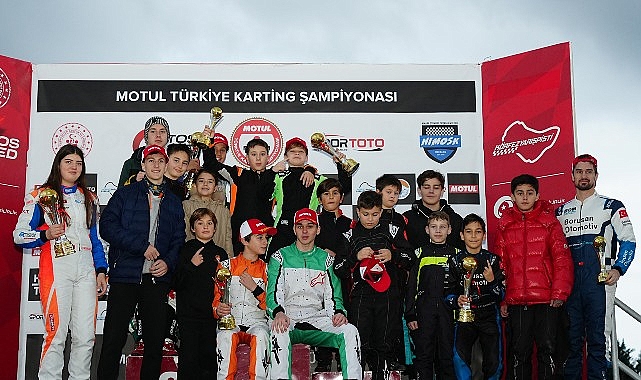 MOTUL 2025 Türkiye Karting Şampiyonası’nın son ayağı olan NİMOSK Karting Yarışı,