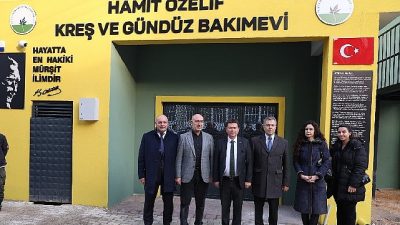 Göreve geldiği günden bugüne kadar ilçeyi kreşlerle donatmaya devam eden