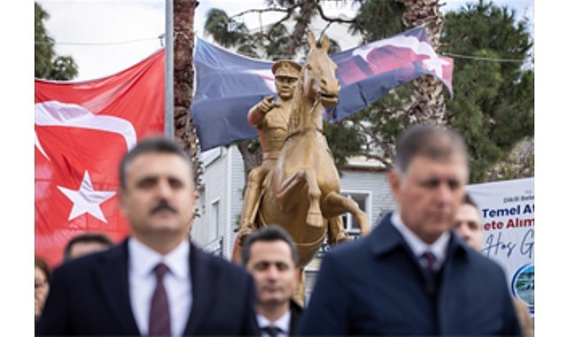 ikili Belediyesi’nin açılış ve temel atma törenlerinde konuşan İzmir Büyükşehir
