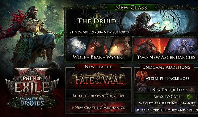 Path of Exile 2: The Last of the Druids 12 Aralık