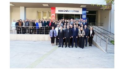 Cumhurbaşkanı Recep Tayyip Erdoğan tarafından Ege Üniversitesi (EÜ) Rektörlüğü görevine
