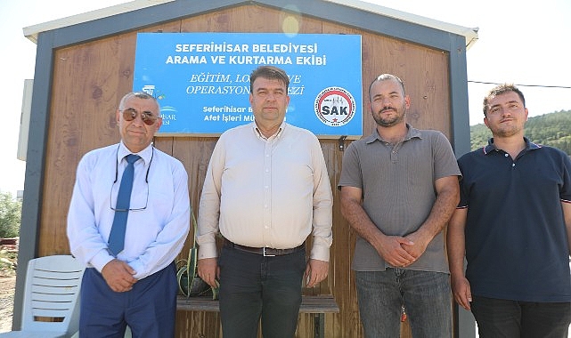 Seferihisar Belediyesi Arama Kurtarma Ekibi, kuruluşunun hemen ardından başlattığı yoğun