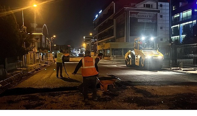 Kocaeli Büyükşehir Belediyesi, yoğun bir tempo ile kentin çeşitli noktalarında