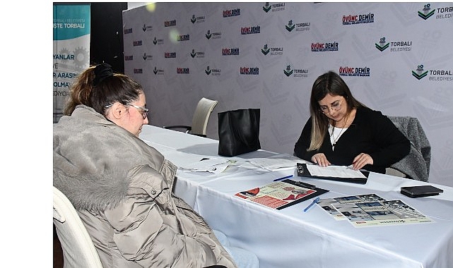 Torbalı Belediyesi, “İşte Torbalı” projesi kapsamında iş arayan vatandaşları bölgedeki