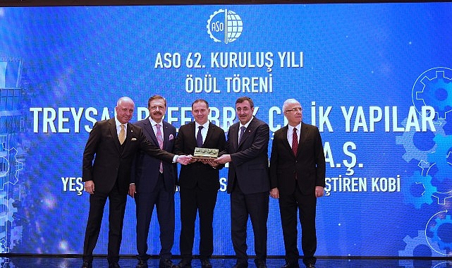 Ankara Sanayi Odası 62. Kuruluş Yılı Ödül Töreni, ASO Başkanı