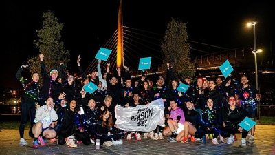 ttec, No Reason Co. Koşu Kulübü’nün gece koşusuna sunduğu enerji