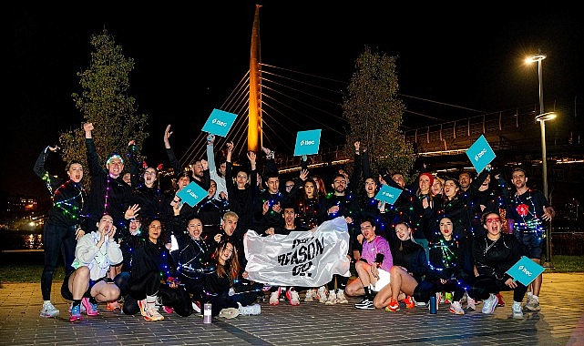 ttec, No Reason Co. Koşu Kulübü’nün gece koşusuna sunduğu enerji