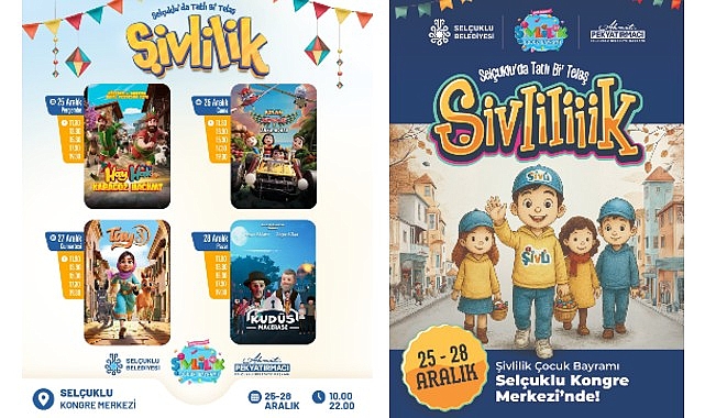 Selçuklu Belediyesi tarafından geleneksel hale getirilen “Şivlilik Çocuk Bayramı” etkinliği