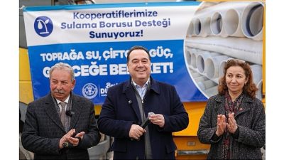 Manisa Büyükşehir Belediyesi, kırsal kalkınmayı güçlendirmek, üretim maliyetlerini düşürmek ve