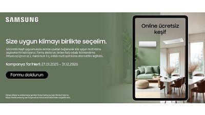 Samsung’un yapay zekâ destekli iklimlendirme çözümleri konforu, verimliliği ve kolaylığı