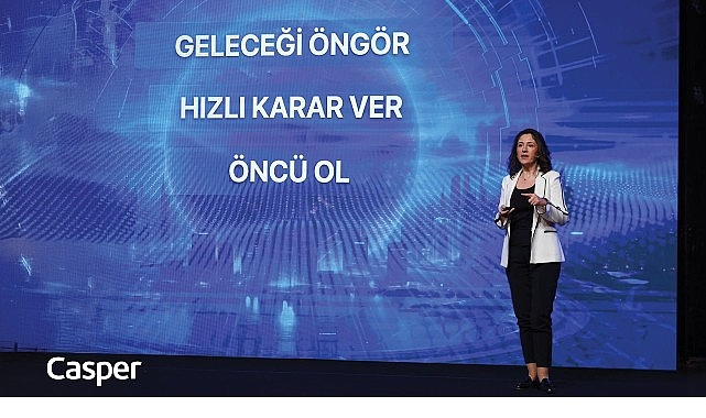 AI Powered Commerce oturumunda konuşan Casper Pazarlama ve Operasyondan Sorumlu