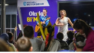 Kocaeli Büyükşehir Belediyesi, okulların yarıyıl tatiline girmesi ile birlikte çocuklar