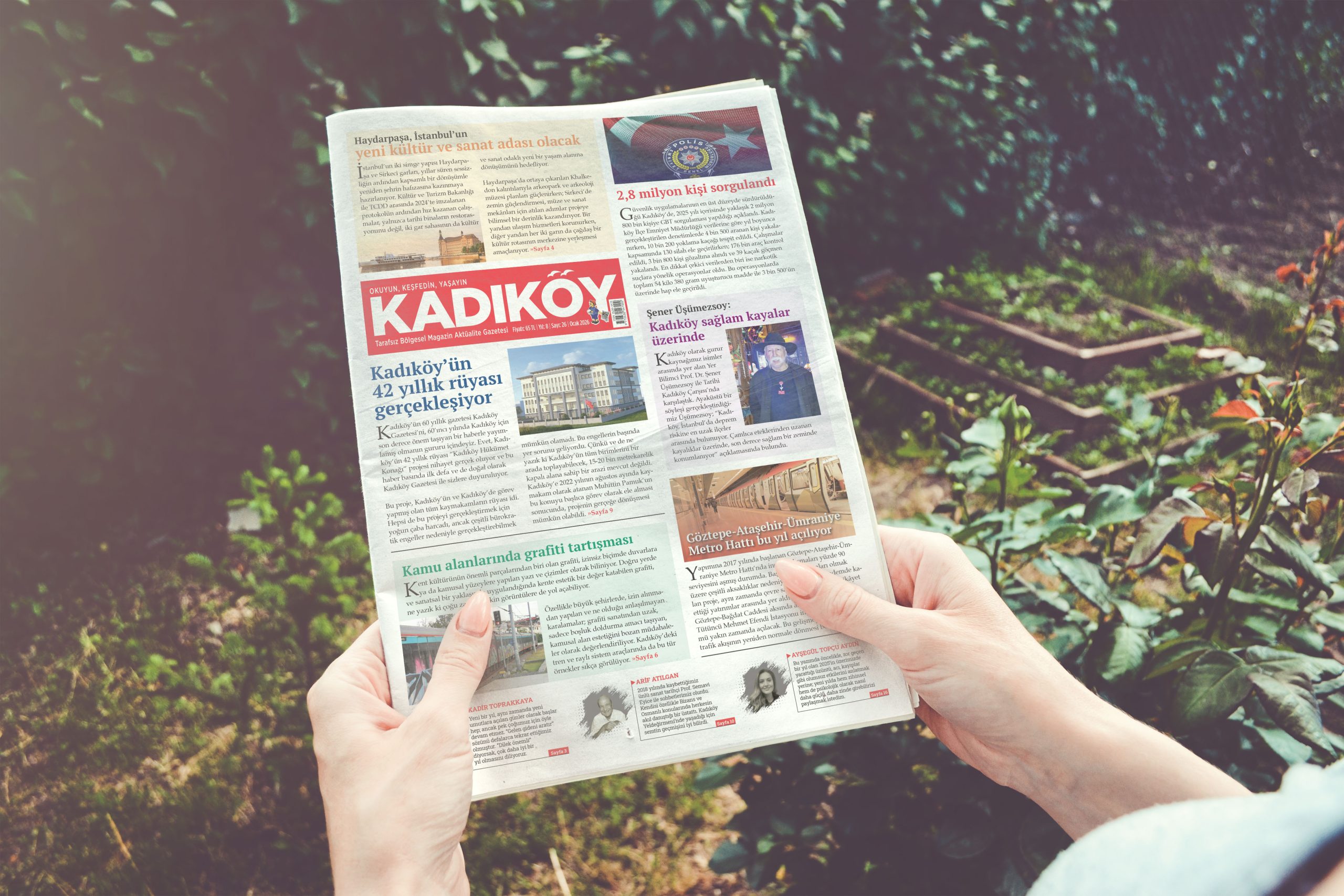 Kadıköy Gazetesi’nin 2026 yılı özel sayısı yayınlandı. Bünyesinde Kadıköy Life,